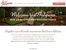 Tablet Screenshot of iltulipano.com